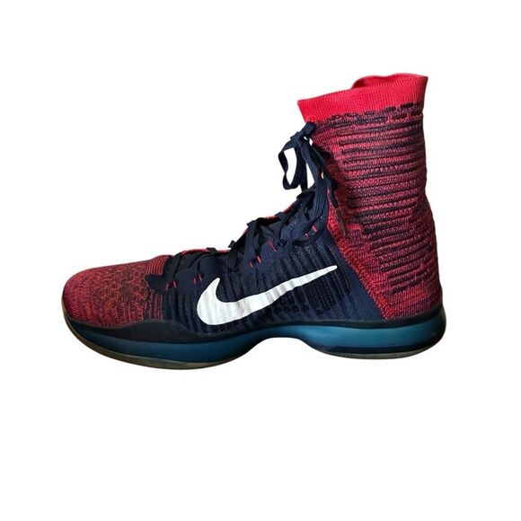 Nike Red and Black Athletic Sneakers Mens Size 9.5 - Picture 8 of 12